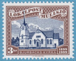 Lokalpost MULLSJÖ Nr 30 1999 Bjurbäcks kyrka