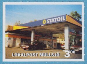 Lokalpost MULLSJÖ Nr 34 2000 Statoil bensinstation