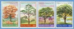 MALAWI 1979 M320-3** träd 4 kpl