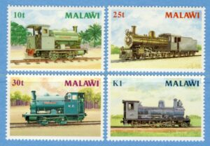 MALAWI 1987 M481-4** lok 4 kpl