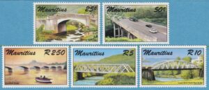 MAURITIUS 1987 M638-42** broar 5 kpl