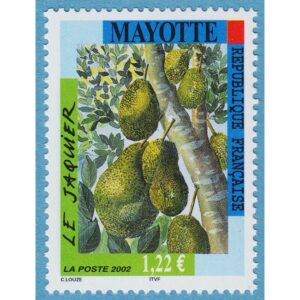 MAYOTTE 2002 M138** jackfrukt 1 kpl