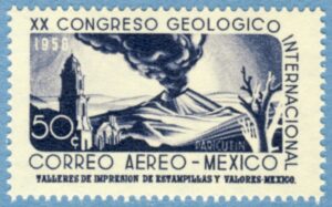 MEXICO 1956 M1057** vulkan 1 kpl