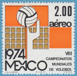 MEXICO 1974 M1431** volleyboll 1 kpl