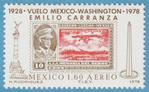 MEXICO 1978 M1592** frimärke på frimärke 1 kpl