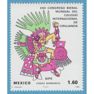 MEXICO 1980 M1717** kirurgkongress 1 kpl