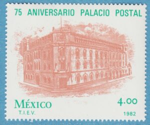 MEXICO 1982 M1813** huvudpostkontoret i Mexico City 1 kpl