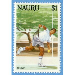 NAURU 1984 M297** tennis Enda i serien