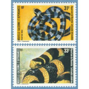 NYA CALEDONIEN 1983 M716-7** ormar 2 kpl
