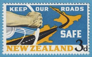 NYA ZEELAND 1964 M432** trafiksäkerhet 1 kpl