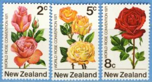 NYA ZEELAND 1971 M568-70** rosor 3 kpl