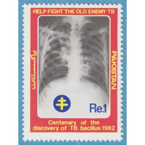 PAKISTAN 1982 M568** röntgenbild TBC 1 kpl