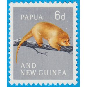 PAPUA NEW GUINEA 1963 M32** fläckkuskus – enda däggdjur i serien