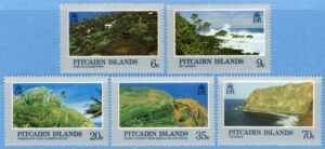 PITCAIRN ISLANDS 1981 M201-5** vyer 5 kpl