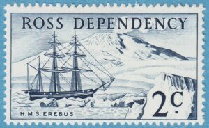ROSS DEPENDENCY 1967 M5** enda med fartyg ur bruksserie (Michel 12€)