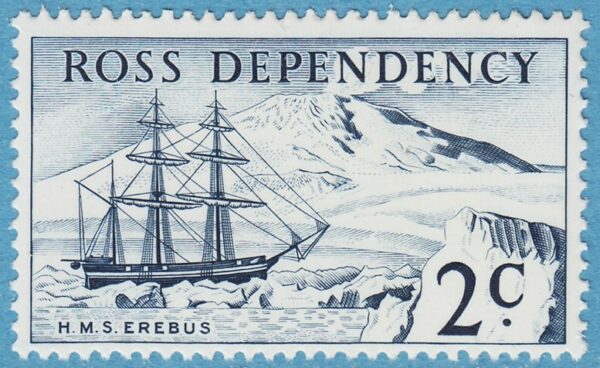 ROSS DEPENDENCY 1967 M5** enda med fartyg ur bruksserie (Michel 12€)
