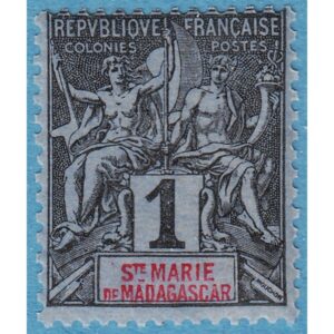STE MARIE DE MADAGASCAR  1894 M1**