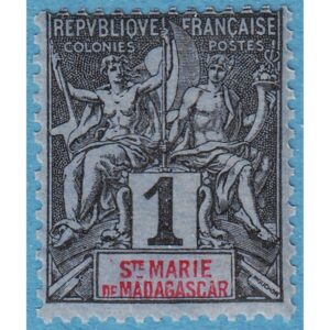 STE MARIE DE MADAGASCAR  1894 M1**