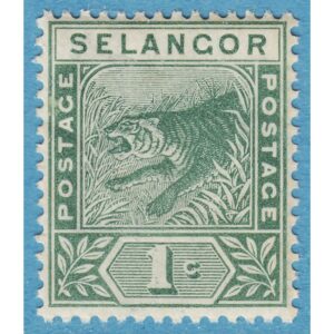 SELANGOR 1893 M10** tiger 1 c