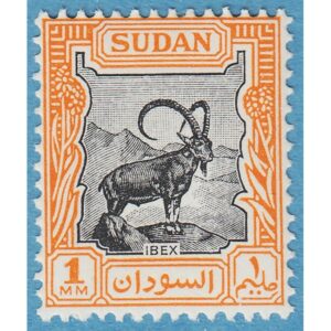 SUDAN 1951 M131** ibex ur bruksserie