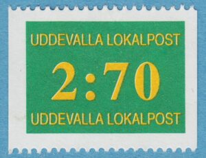 Lokalpost UDDEVALLA  Nr 01A 1997