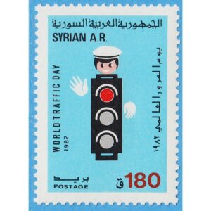 SYRIEN 1982 M1535** trafikljus 1 kpl