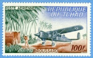 TCHAD 1963 M107** flyg 1 kpl