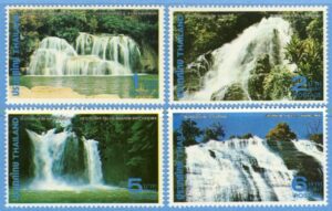 THAILAND 1980 M942-5** vattenfall 4 kpl