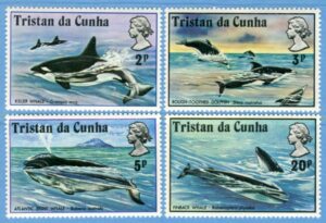 TRISTAN DA CUNHA 1975 M202-5** valar 4 kpl