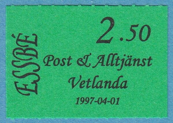 Lokalpost VETLANDA ESSBÉ Nr 1 1997