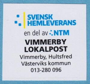 Lokalpost VIMMERBY Nr 1 2019 Svensk Hemleverans en del av NTM