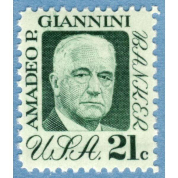 USA 1973 M1108** Amadeo Giannini - bankir 1 kpl