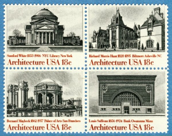USA 1981 M1500-03** byggnader 4 kpl