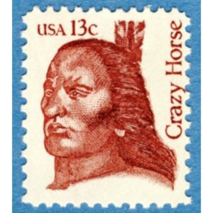 USA 1982 M1525** Crazy Horse – indian 1 kpl