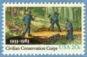 USA 1983 M1621** Civilian Conservation Corps 1 kpl