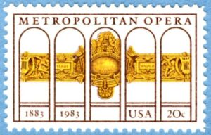 USA 1983 M1652** Metropolitan operan New York 1 kpl