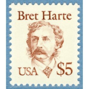 USA 1987 M1941** Bret Harte – författare 1 kpl