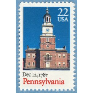 USA 1987 M1942** Independence Hall, Philadelphia 1 kpl