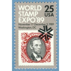 USA 1989 M2036** World Stamp Expo´89 1 kpl