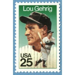 USA 1989 M2043** baseboll – Lou Gehrig 1 kpl