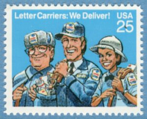 USA 1989 M2048** brevbärare 1 kpl
