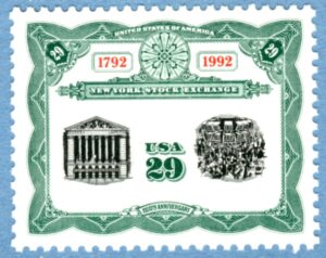 USA 1992 M2218** New York Stock Exchange 1 kpl