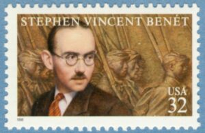 USA 1998 M2989** Stephen Vincent Benét – författare 1 kpl