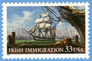 USA 1999 M3092** irländsk imigration 1 kpl