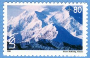 USA 2001 M3449** Mount McKinley 1 kpl självhäftande