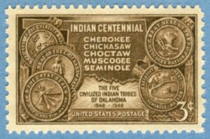 USA 1948 M585** indianstammar 1 kpl