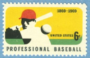USA 1969 M992** baseboll 1 kpl