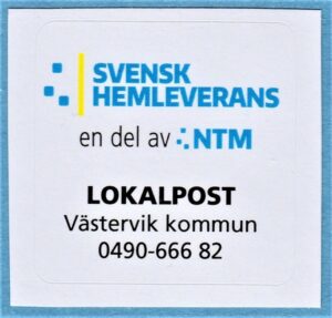 Lokalpost VÄSTERVIK Nr 111 2019 Svensk Hemleverans – jämför 122