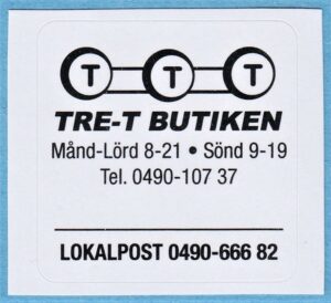 Lokalpost VÄSTERVIK Nr 128 2021-01-04 TRE-T BUTIKEN