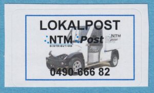 Lokalpost VÄSTERVIK Nr 092 2017 distributionsbil – litet format